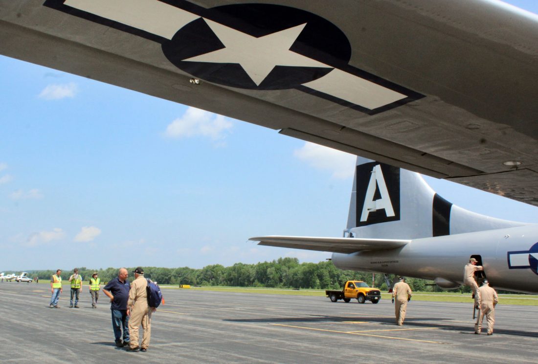 Vintage World War II aircraft have arrived in Nashua; history tour